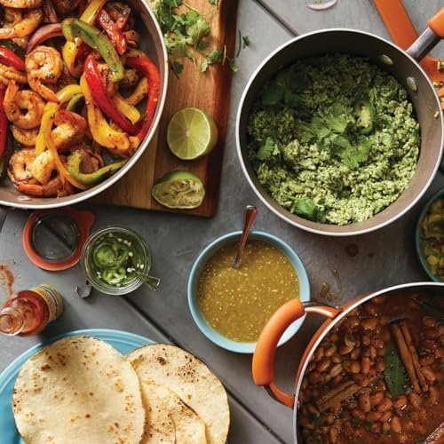 Rachael Ray Cucina Nonstick Cookware Pots and Pans Set - Image 13